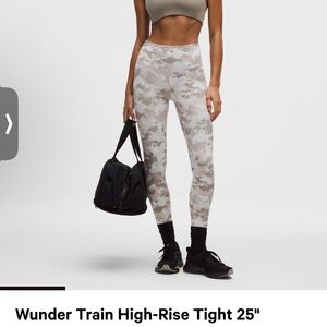 Lululemon wunder train tight 25”